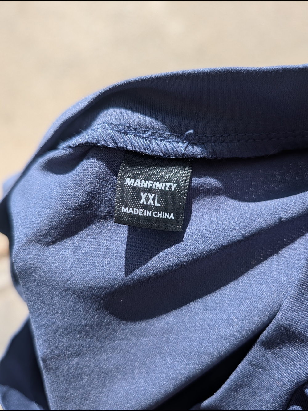 NFINITY Navy Performance Tee - Picture 3 of 3